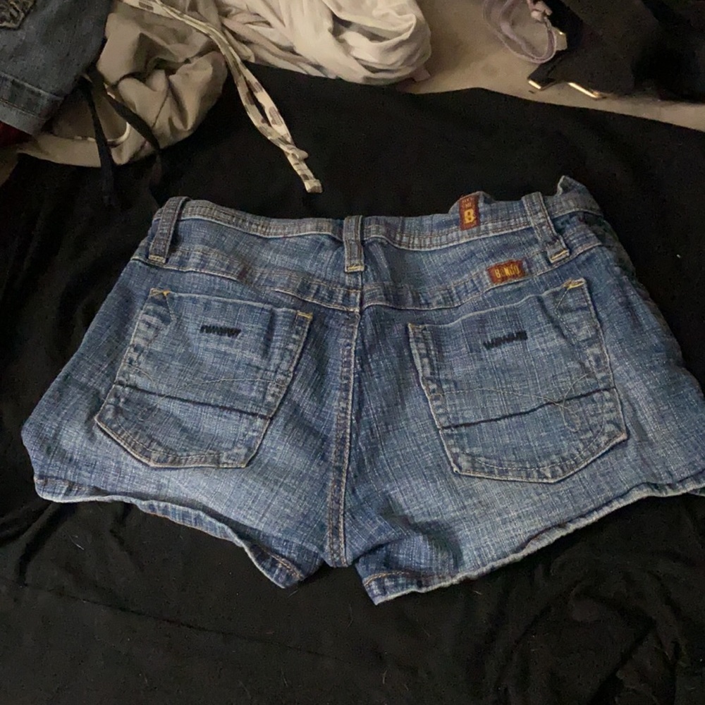 Bongo denim jean short shorts stretchy size 3 - Picture 1 of 6